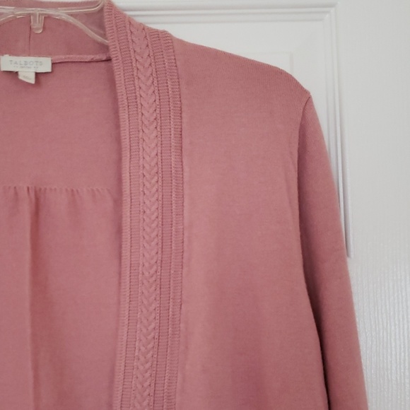 *Host Pick*Pretty Talbots Sweater Jacket - Picture 2 of 6